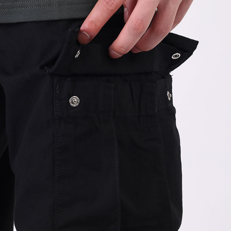 мужские черные брюки Carhartt WIP Regular Cargo Pant I015875-black - цена, описание, фото 4